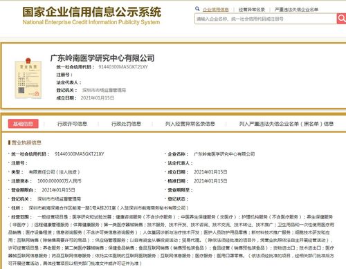 轉讓嶺南醫學研究院公司 專業信息咨詢服務優質資源